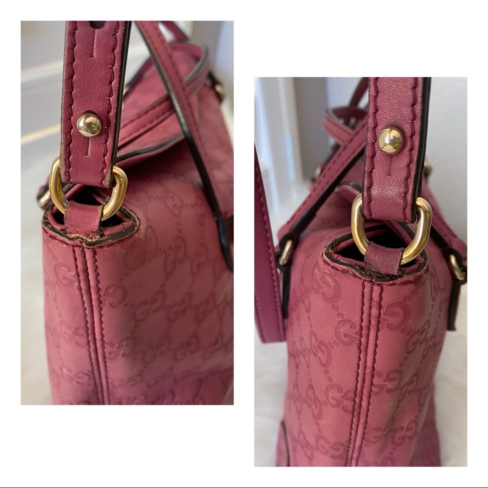 SOLD‼️ ❤️ Gucci Guccissima Bree Tote Bag - Picture 12 of 17